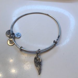 Angel wing Alex and Ani bangle